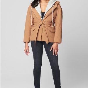 BLANKNYC Hooded convertible jacket